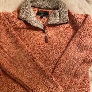 True Grit Sherpa 1/4 zip top